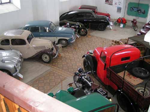 Automobilové veterány - múzeum